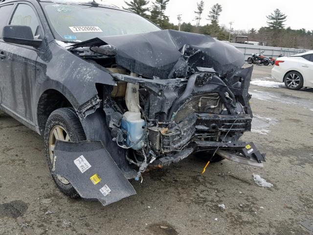 2FMDK48C68BA27615 - 2008 FORD EDGE SEL BLACK photo 9