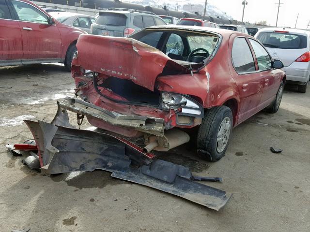 1B3EJ46X5XN542241 - 1999 DODGE STRATUS RED photo 4