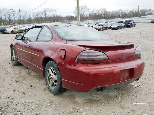 1G2WP12K01F168556 - 2001 PONTIAC GRAND PRIX MAROON photo 3