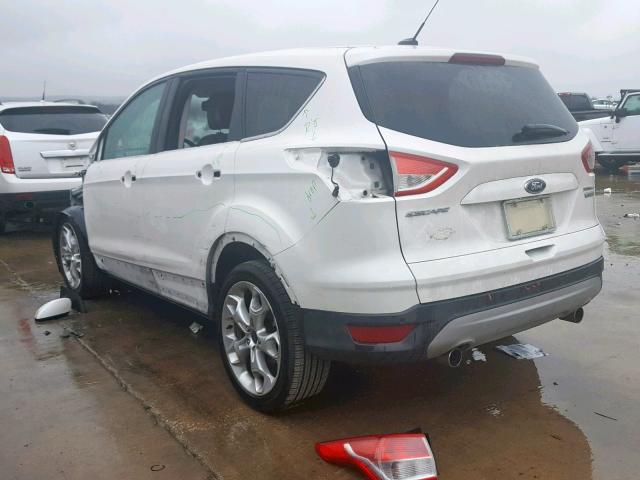 1FMCU0J92DUB07916 - 2013 FORD ESCAPE TIT WHITE photo 3