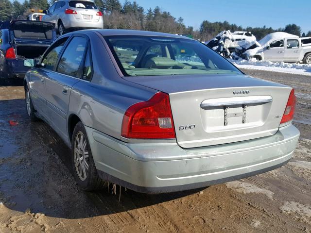 YV1TH59H641361223 - 2004 VOLVO S80 2.5T GRAY photo 3