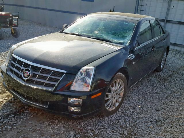 1G6DK67V480177536 - 2008 CADILLAC STS BLACK photo 2