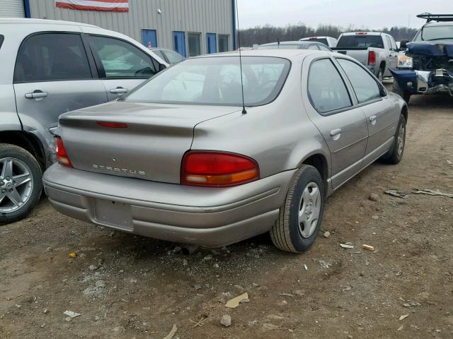 1B3EJ46X3WN317282 - 1998 DODGE STRATUS GRAY photo 4