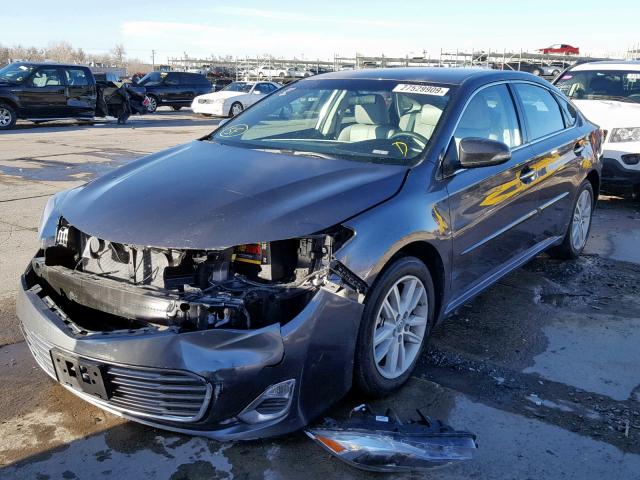 4T1BK1EB6FU189205 - 2015 TOYOTA AVALON XLE CHARCOAL photo 2