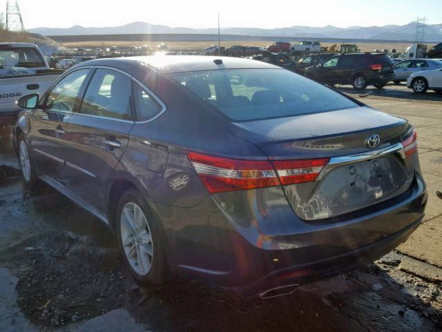 4T1BK1EB6FU189205 - 2015 TOYOTA AVALON XLE CHARCOAL photo 3