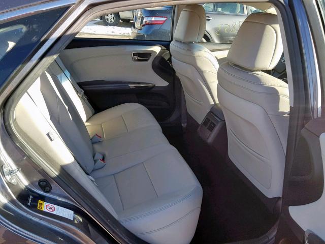 4T1BK1EB6FU189205 - 2015 TOYOTA AVALON XLE CHARCOAL photo 6