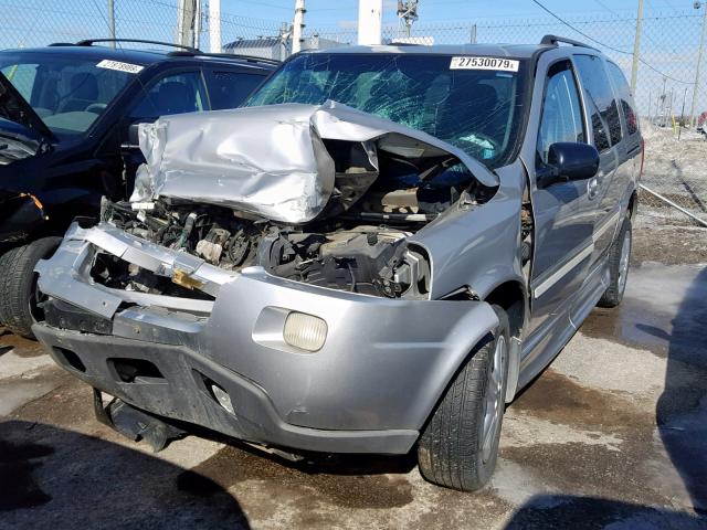 1GNDV23L25D206240 - 2005 CHEVROLET UPLANDER L 银色 照片 2