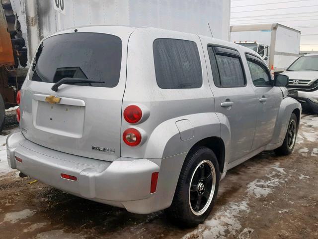 3GNCA13B09S643118 - 2009 CHEVROLET HHR LS Արծաթագույն լուսանկար 4
