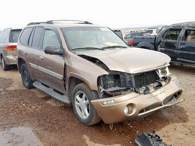 1GKDT13S222414307 - 2002 GMC ENVOY TAN photo 1