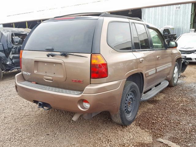 1GKDT13S222414307 - 2002 GMC ENVOY TAN photo 4