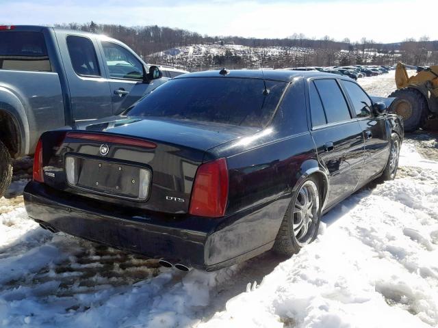 1G6KF57954U125425 - 2004 CADILLAC DEVILLE DT BLACK photo 4