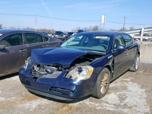 1G4HD57287U230332 - 2007 BUICK LUCERNE CX BLUE photo 2