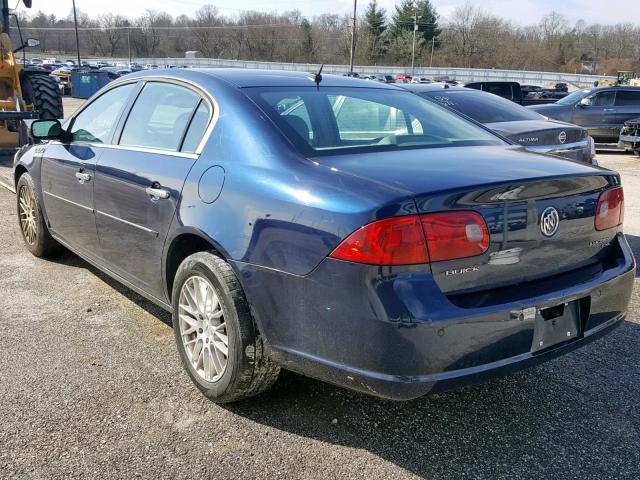 1G4HD57287U230332 - 2007 BUICK LUCERNE CX BLUE photo 3