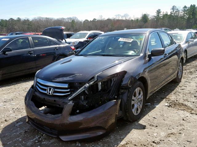 1HGCP2F46CA118844 - 2012 HONDA ACCORD LXP BROWN photo 2