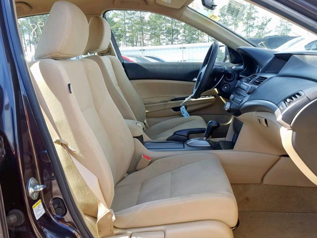 1HGCP2F46CA118844 - 2012 HONDA ACCORD LXP BROWN photo 5