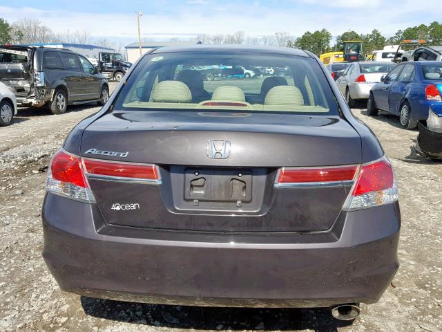 1HGCP2F46CA118844 - 2012 HONDA ACCORD LXP BROWN photo 9