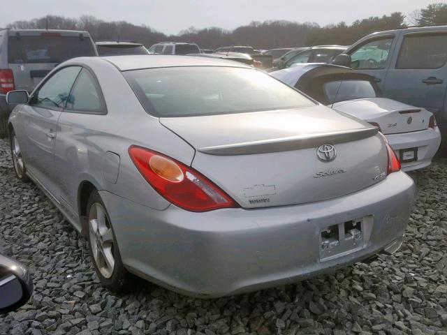 4T1CA38P44U022333 - 2004 TOYOTA CAMRY SOLA GRAY photo 3