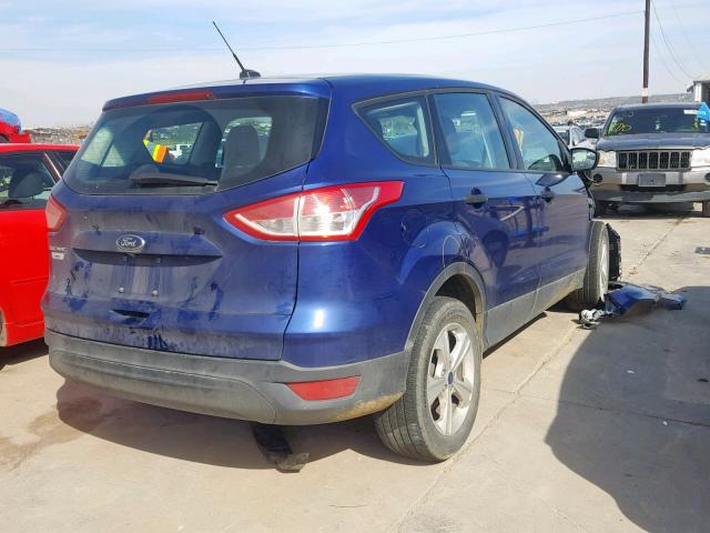 1FMCU0F7XGUB07044 - 2016 FORD ESCAPE S BLUE photo 4