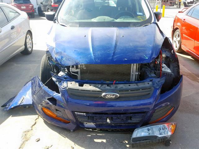 1FMCU0F7XGUB07044 - 2016 FORD ESCAPE S BLUE photo 9