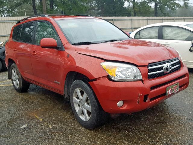 JTMZD31V186061051 - 2008 TOYOTA RAV4 LIMIT RED photo 1