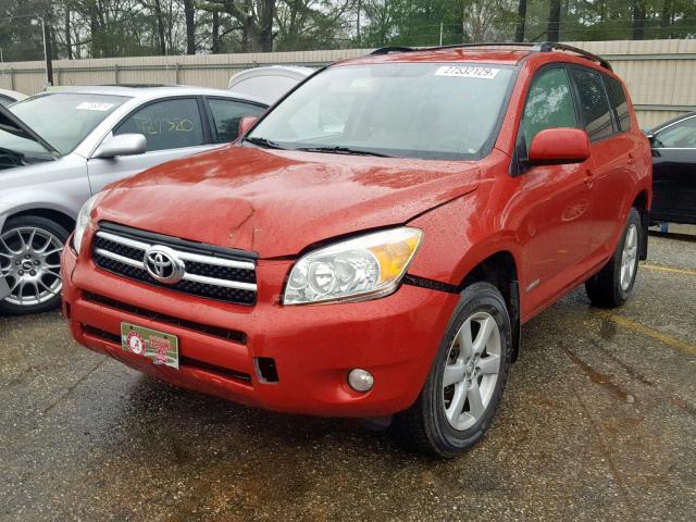 JTMZD31V186061051 - 2008 TOYOTA RAV4 LIMIT RED photo 2