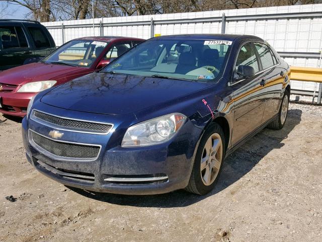 1G1ZG57B59F138997 - 2009 CHEVROLET MALIBU LS 蓝色 照片 2