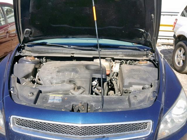 1G1ZG57B59F138997 - 2009 CHEVROLET MALIBU LS 蓝色 照片 7