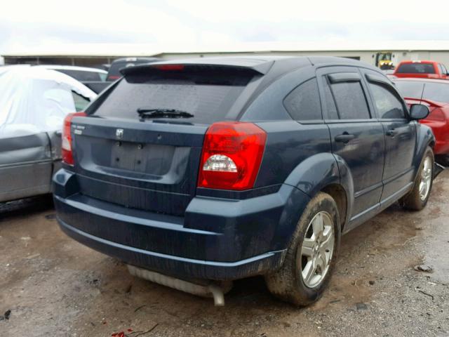 1B3HB28C58D675517 - 2008 DODGE CALIBER BLUE photo 4