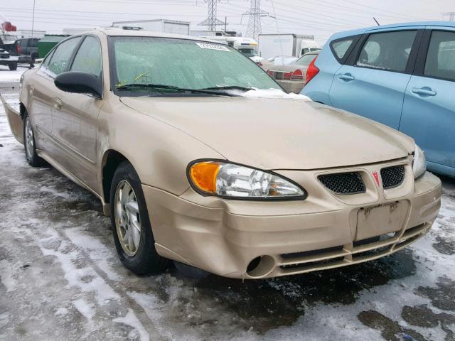 1G2NF52F84M710639 - 2004 PONTIAC GRAND AM S GOLD photo 1