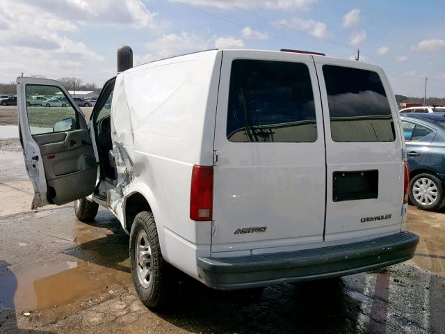 1GCDM19X85B120488 - 2005 CHEVROLET ASTRO WHITE photo 3