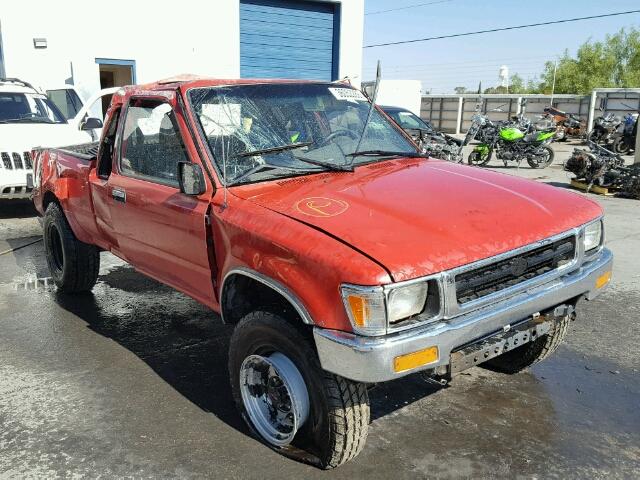 4TAVN13DXRZ252242 - 1994 TOYOTA PICKUP 1/2 RED photo 1