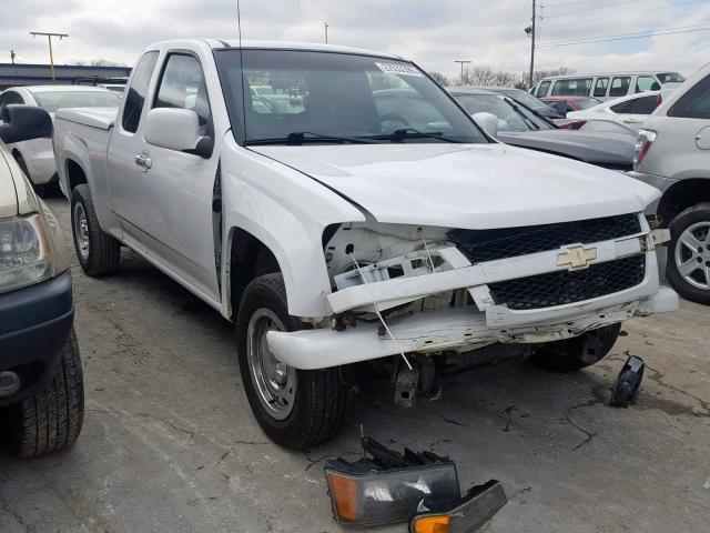 1GCESBDE9A8127768 - 2010 CHEVROLET COLORADO WHITE photo 1