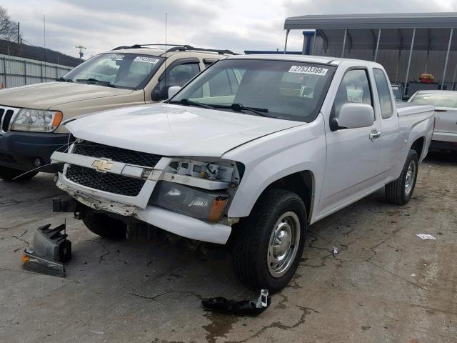 1GCESBDE9A8127768 - 2010 CHEVROLET COLORADO WHITE photo 2