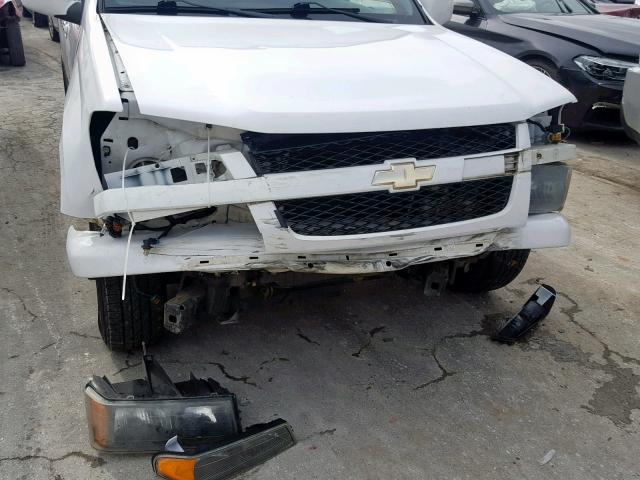 1GCESBDE9A8127768 - 2010 CHEVROLET COLORADO WHITE photo 9