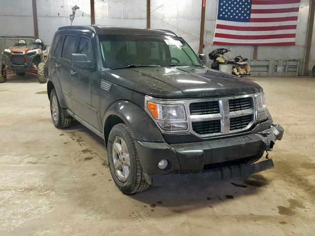 1D8GU28K98W272240 - 2008 DODGE NITRO SXT BLACK photo 1