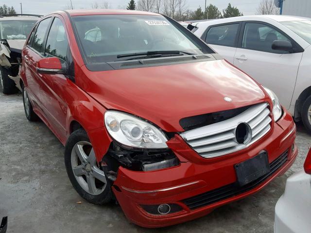 WDDFH33X18J370804 - 2008 MERCEDES-BENZ B200 RED photo 1