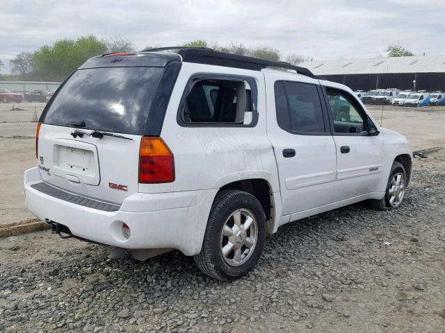 1GKES16SX46226598 - 2004 GMC ENVOY XL WHITE photo 4