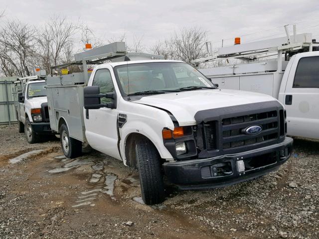 1FDSF30568EC15784 - 2008 FORD F350 SRW S WHITE photo 1