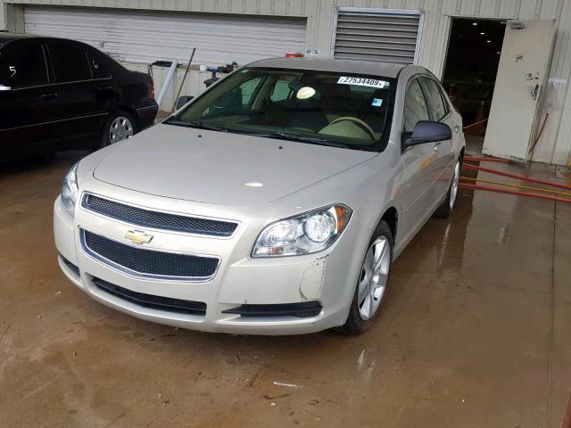 1G1ZB5E01CF187282 - 2012 CHEVROLET MALIBU LS GOLD photo 2
