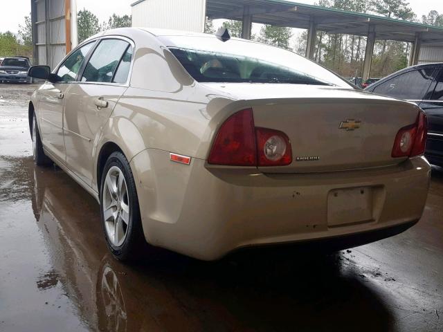1G1ZB5E01CF187282 - 2012 CHEVROLET MALIBU LS GOLD photo 3