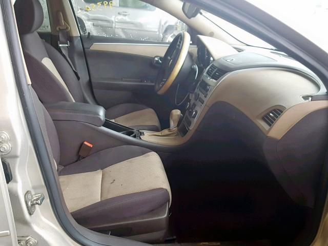1G1ZB5E01CF187282 - 2012 CHEVROLET MALIBU LS GOLD photo 5