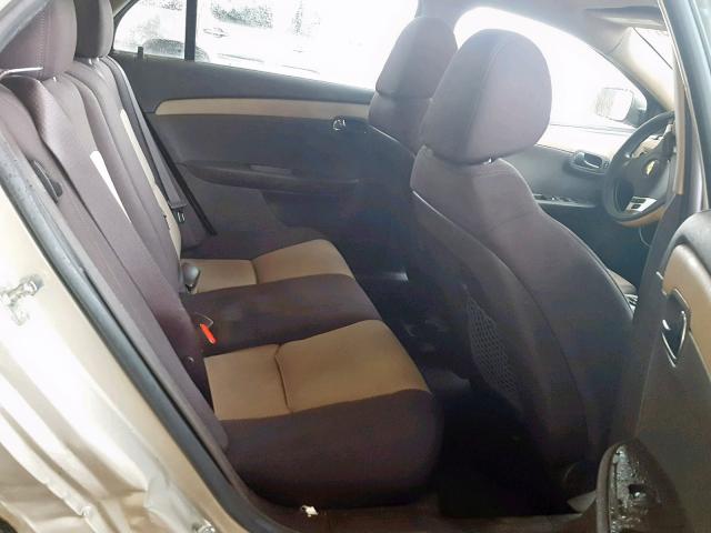 1G1ZB5E01CF187282 - 2012 CHEVROLET MALIBU LS GOLD photo 6