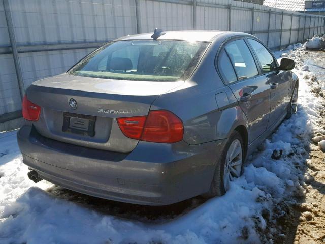 WBAPK5C58BA656776 - 2011 BMW 328 XI SUL GRAY photo 4