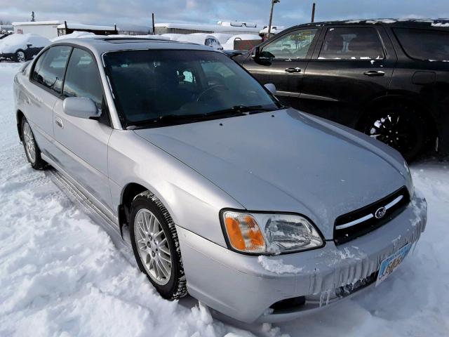 4S3BE625846200343 - 2004 SUBARU LEGACY L S SILVER photo 1