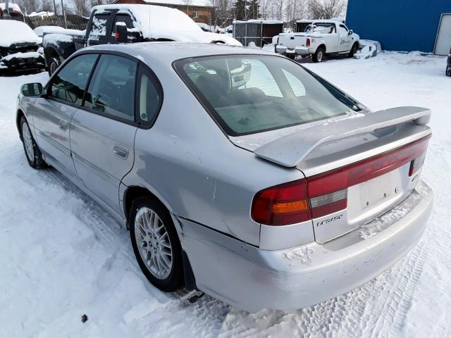 4S3BE625846200343 - 2004 SUBARU LEGACY L S SILVER photo 3