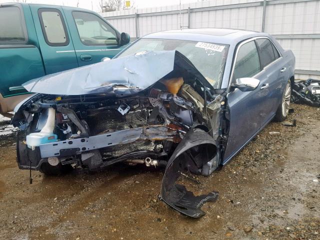 2C3CA6CT9BH547676 - 2011 CHRYSLER 300C BLUE photo 2