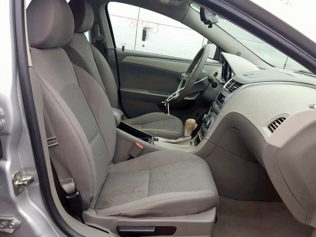 1G1ZA5EU6CF370389 - 2012 CHEVROLET MALIBU LS SILVER photo 5