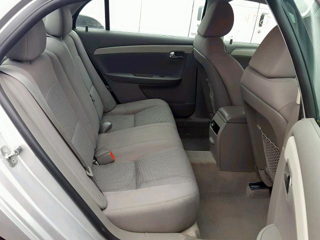 1G1ZA5EU6CF370389 - 2012 CHEVROLET MALIBU LS SILVER photo 6