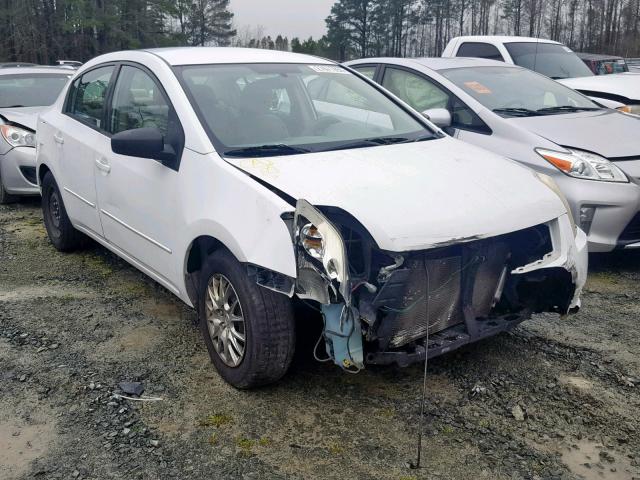 3N1AB61E28L683798 - 2008 NISSAN SENTRA 2.0 WHITE photo 1