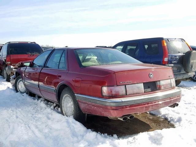 1G6KS52Y1RU806876 - 1994 CADILLAC SEVILLE SL RED photo 3